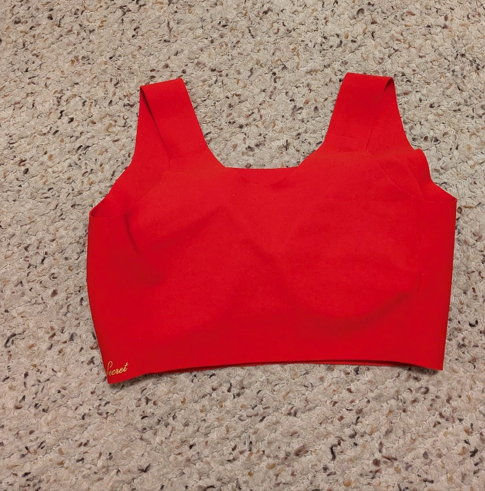 Victoria's Secret Red Bra with Wide Straps and Full Coverage - Picture 3 of 5